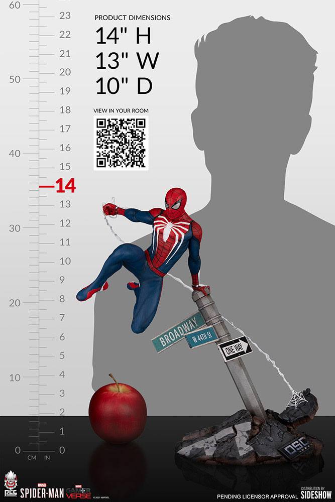 Marvel's Spider-Man Statue 1/6 Spider-Man: Advanced Suit 36 cm