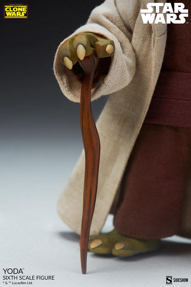 Star Wars The Clone Wars Action Figure 1/6 Yoda 14 cm