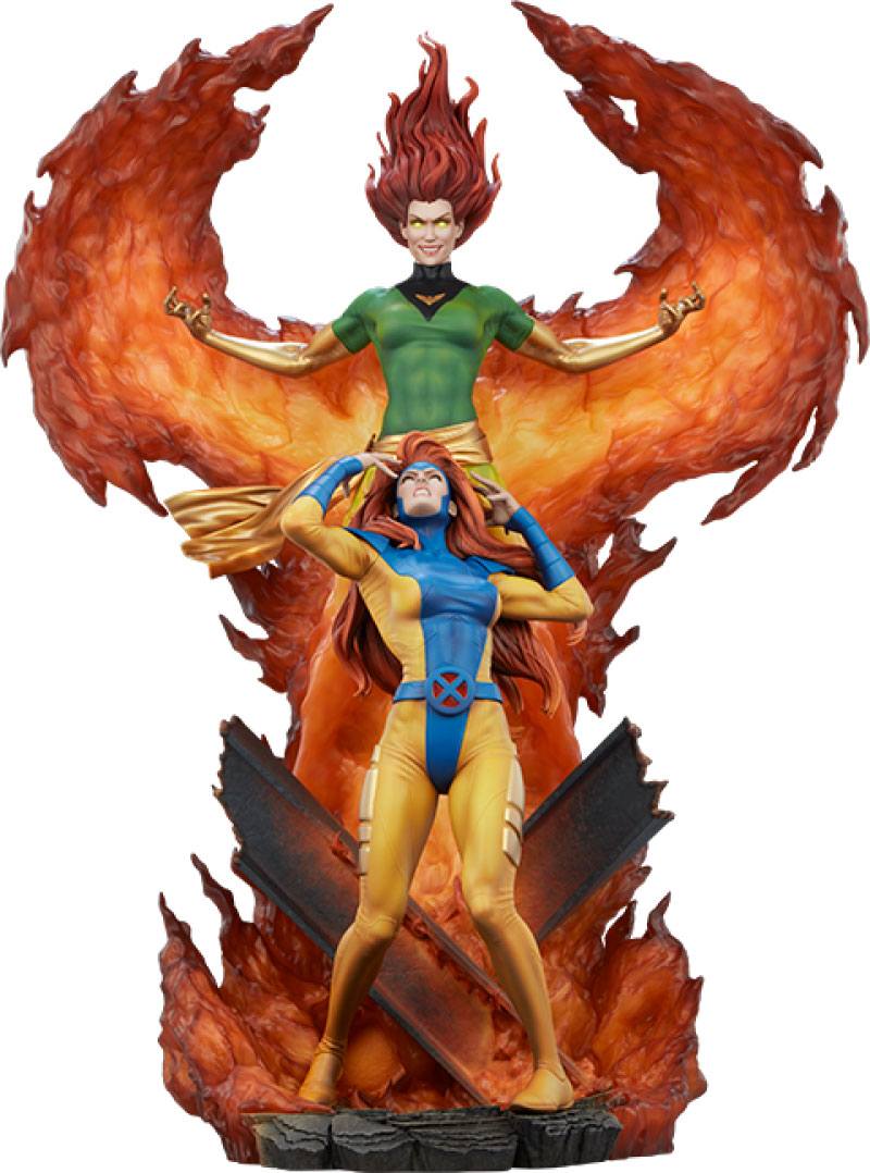 Marvel Maquette Phoenix and Jean Grey 66 cm