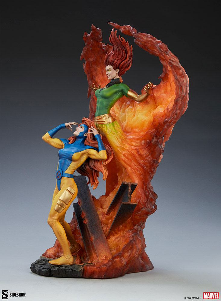 Marvel Maquette Phoenix and Jean Grey 66 cm