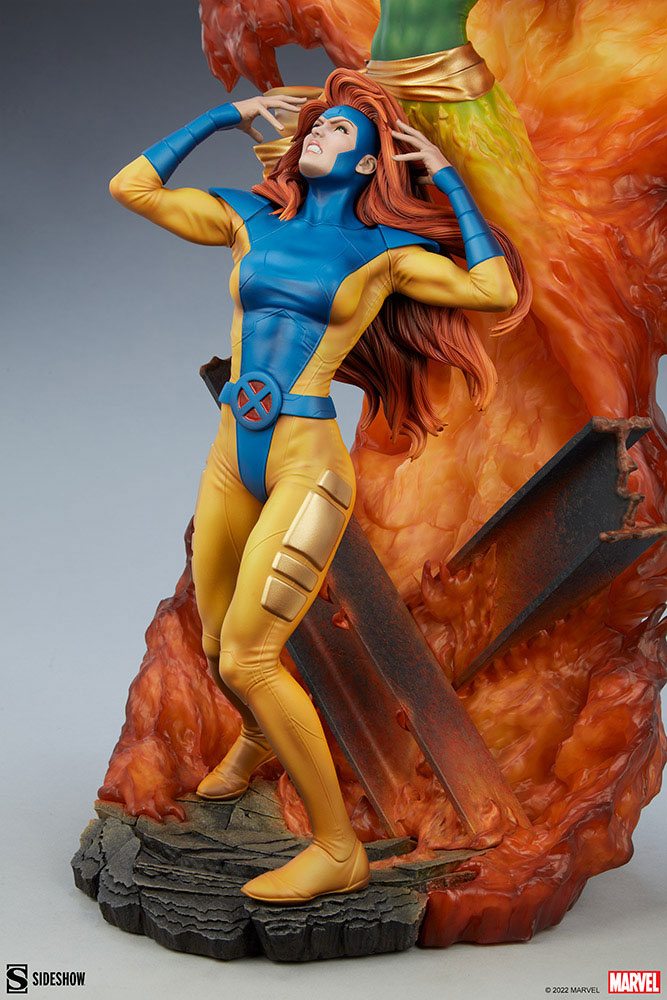 Marvel Maquette Phoenix and Jean Grey 66 cm