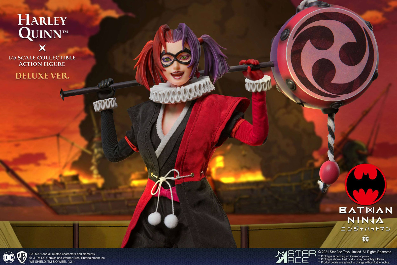 Batman Ninja My Favourite Movie Action Figure 1/6 Harley Quinn Deluxe Ver 30 cm