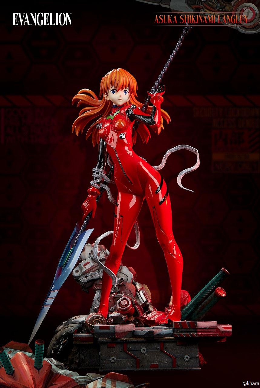 Evangelion 2.0 You Can (Not) Advance Wonder Statue 1/4 Asuka Shikinami Langley 62 cm