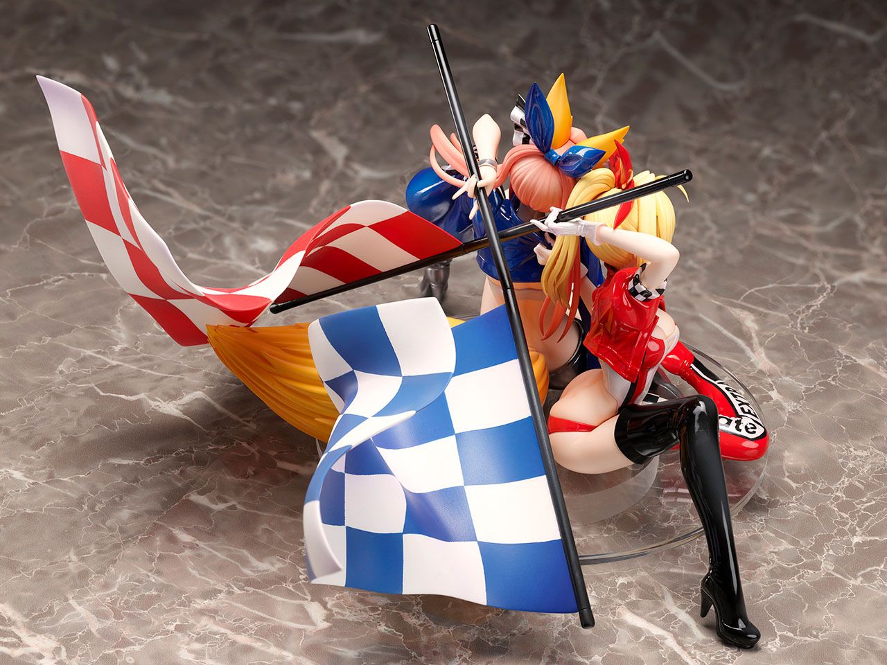 Fate/Extra PVC Statue 1/7 Nero Claudius & Tamamo No Mae Type-Moon Racing Ver. 17 cm