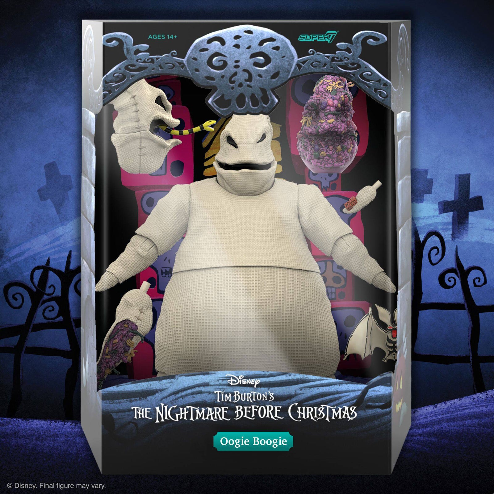 Nightmare Before Christmas Disney Ultimates Action Figure Oogie Boogie 18 cm