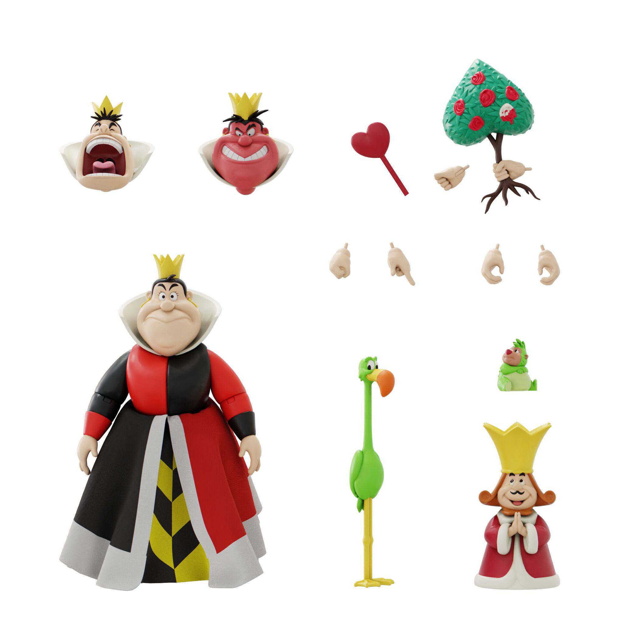 Alice in Wonderland Disney Ultimates Action Figure Queen of Hearts 18 cm