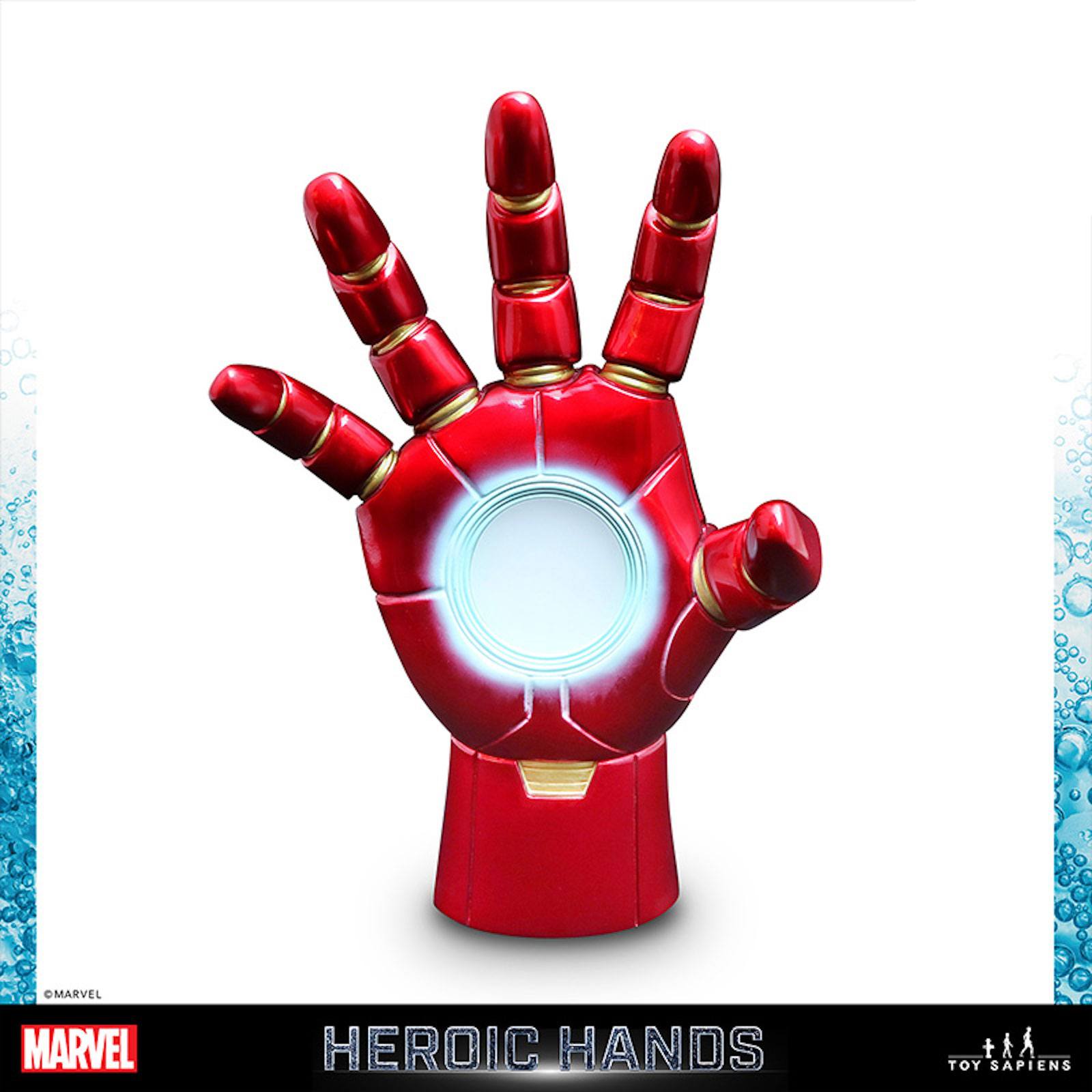 Marvel Heroic Hands Life-Size Statue #2A Iron Man 23 cm