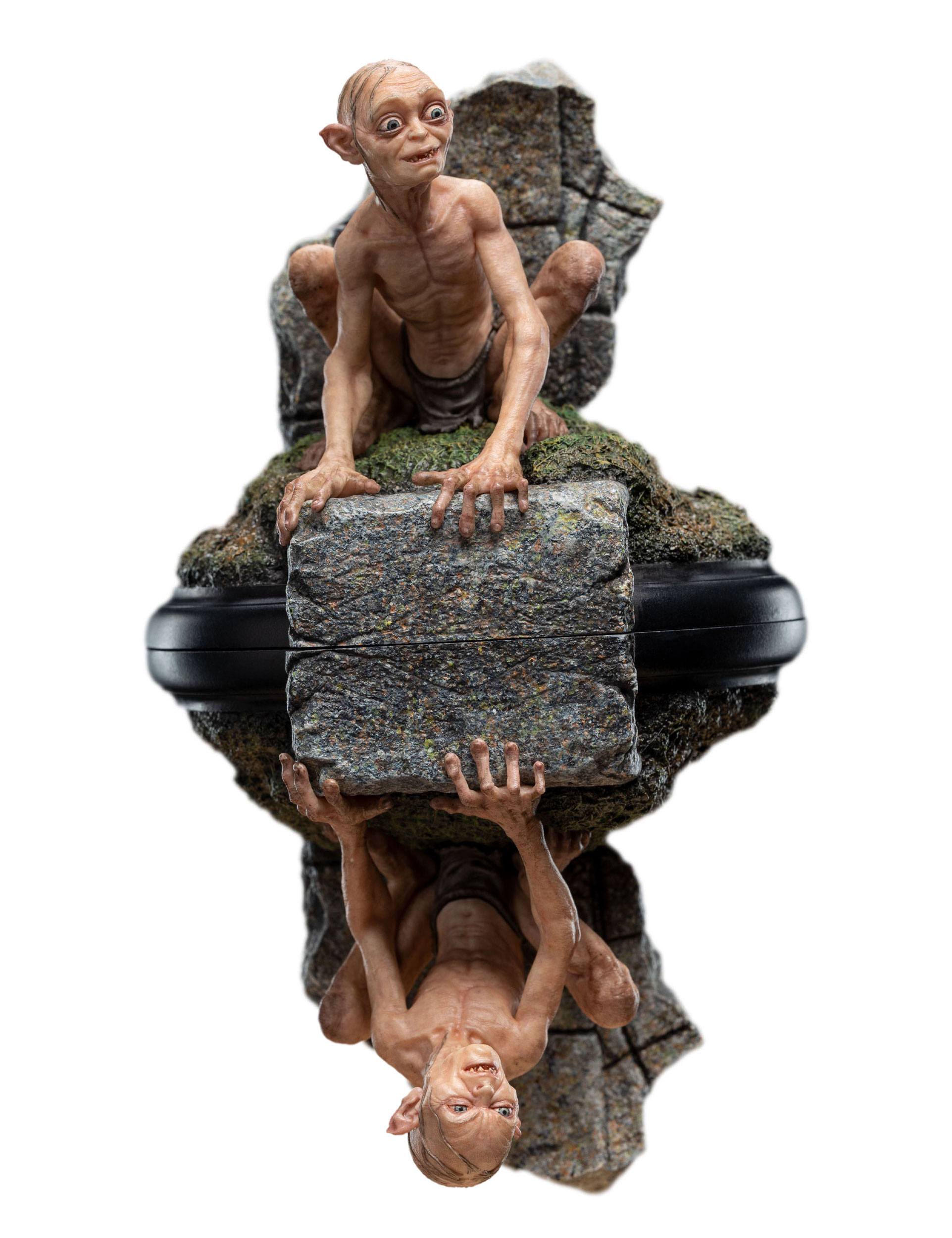 Lord of the Rings Mini Statues Gollum & Sméagol in Ithilien 11 cm