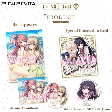 I x SHE Tell [Limited Edition] PlayStation 4