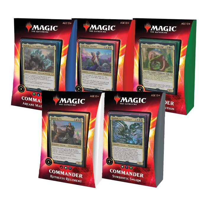 Magic The Gathering Ikoria Lair Of Behemoths Commander Deck Bundle