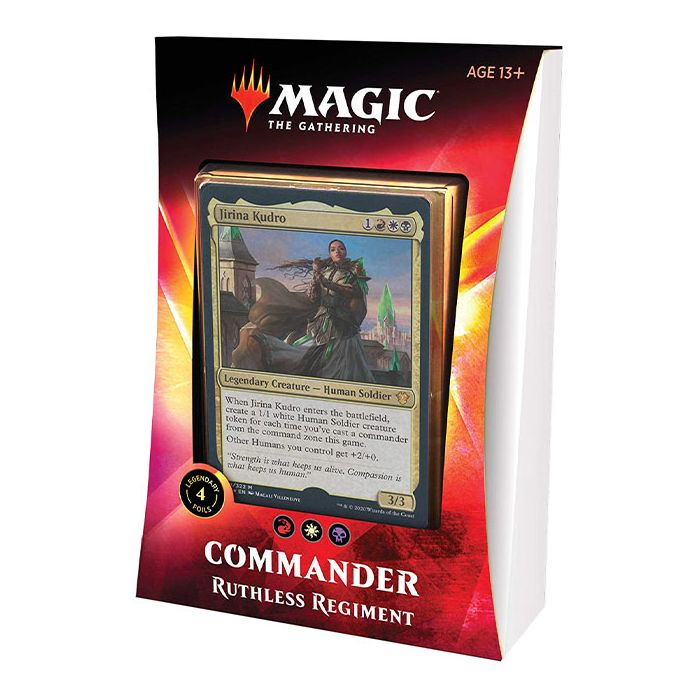 Magic The Gathering Ikoria Lair Of Behemoths Commander Deck Ruthless Regiment