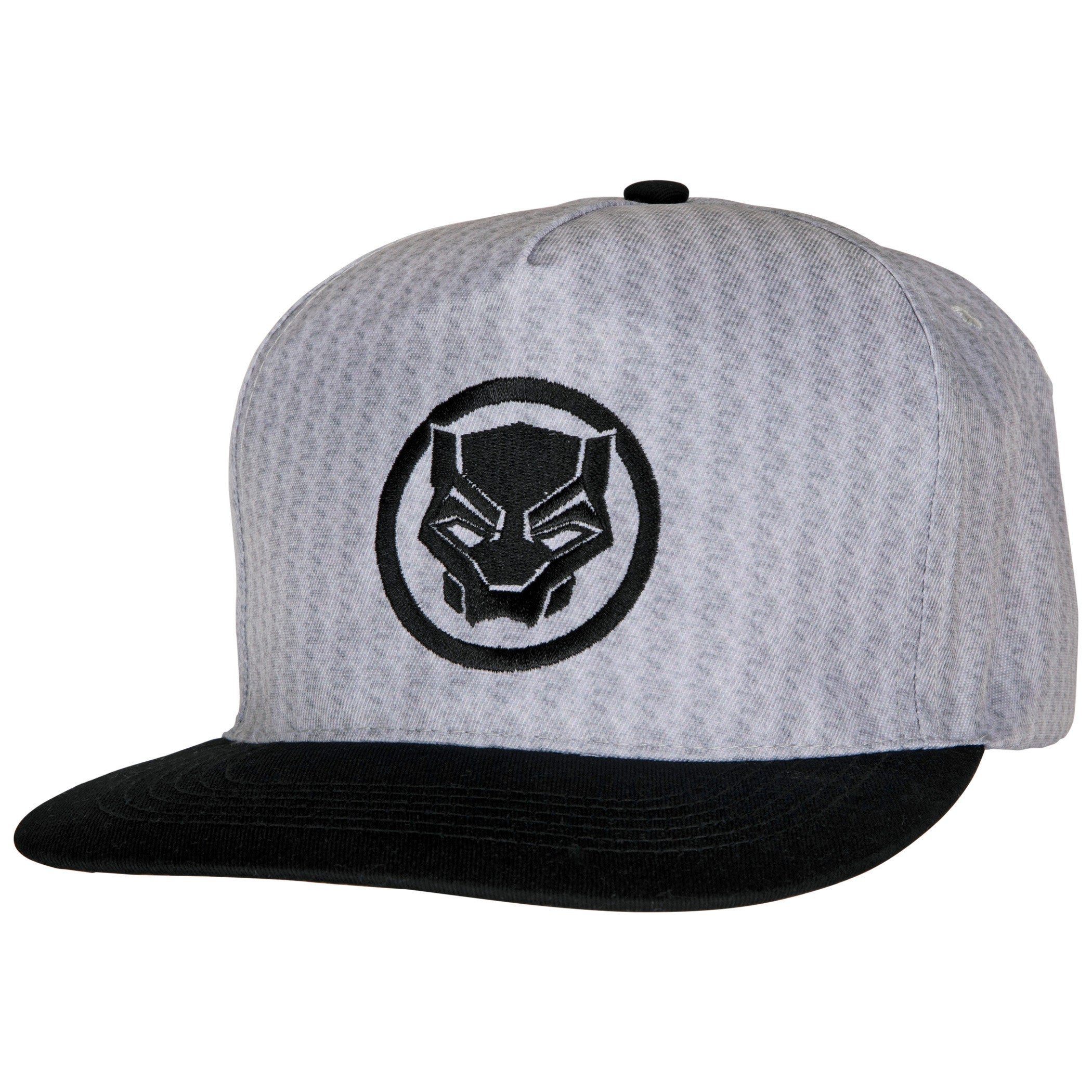 Marvel Comics Black Panther Embroidery Symbol Reflective Flat Bill Hat