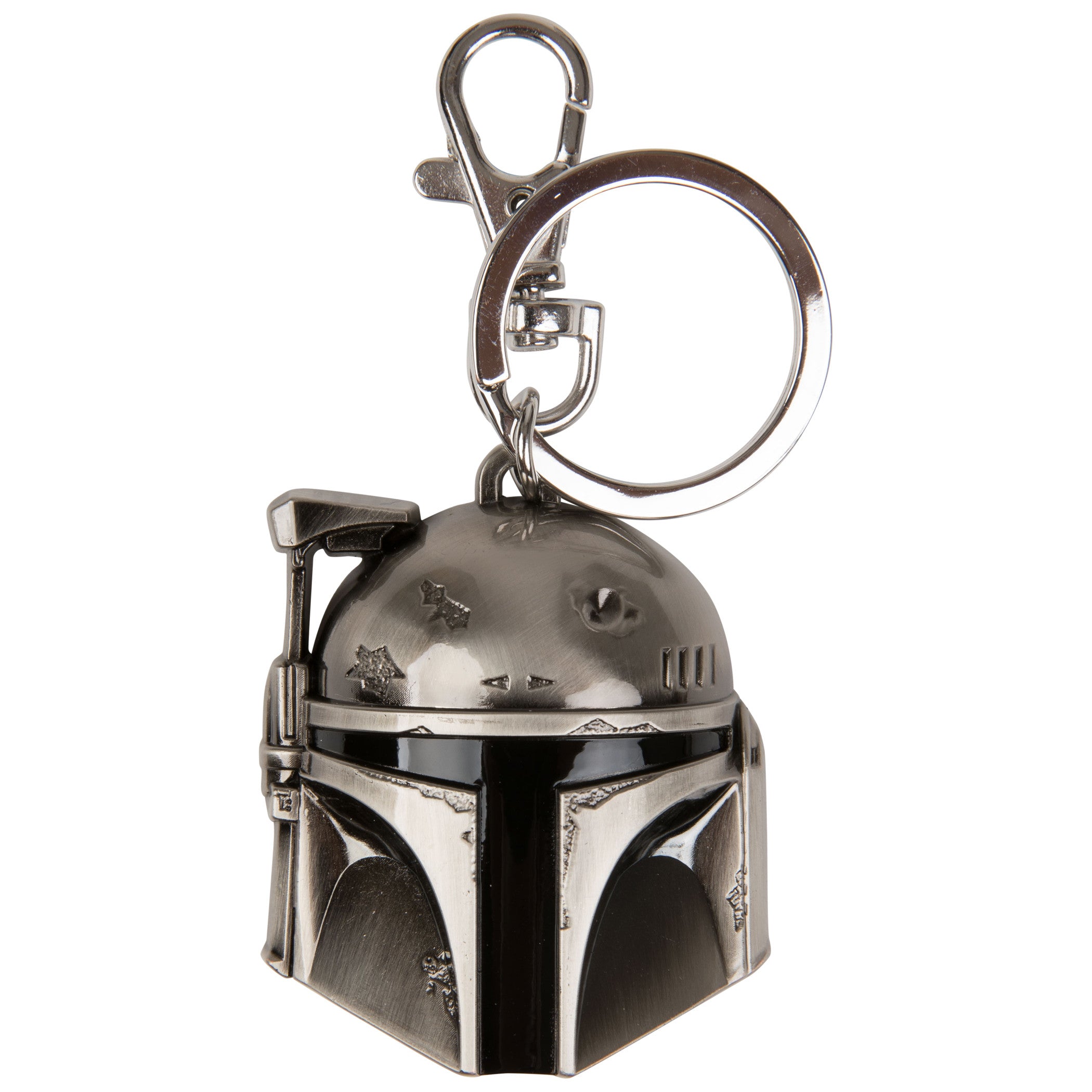 Star Wars Boba Fett Helmet Pewter Keychain