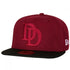 Daredevil Black Brim New Era 59Fifty Fitted Hat
