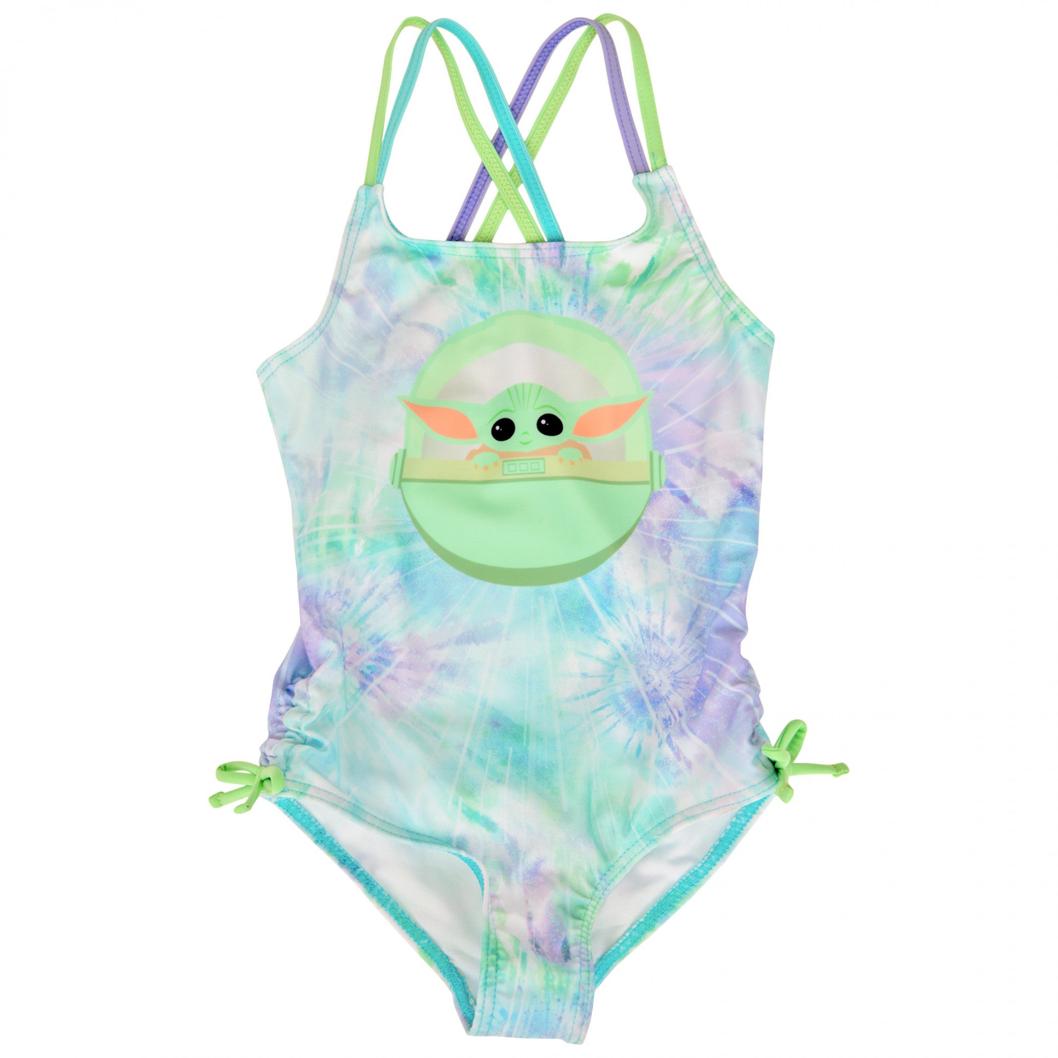 Star Wars The Child Grogu Tie Dye One-Piece Swimsuit