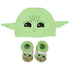 Star Wars The Mandalorian The Child Grogu 2-Piece Hat and Booties Set