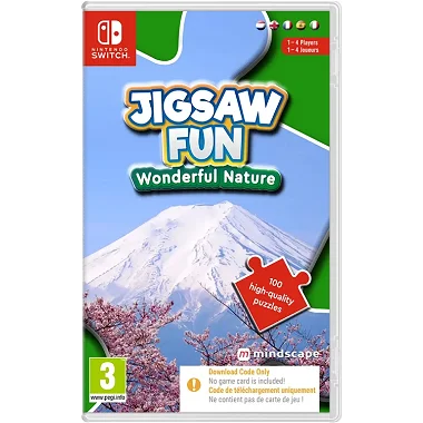 Jigsaw Fun: Wonderful Nature (Code in a box) Nintendo Switch