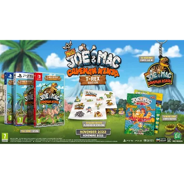 New Joe & Mac: Caveman Ninja [T-Rex Edition] PLAYSTATION 4