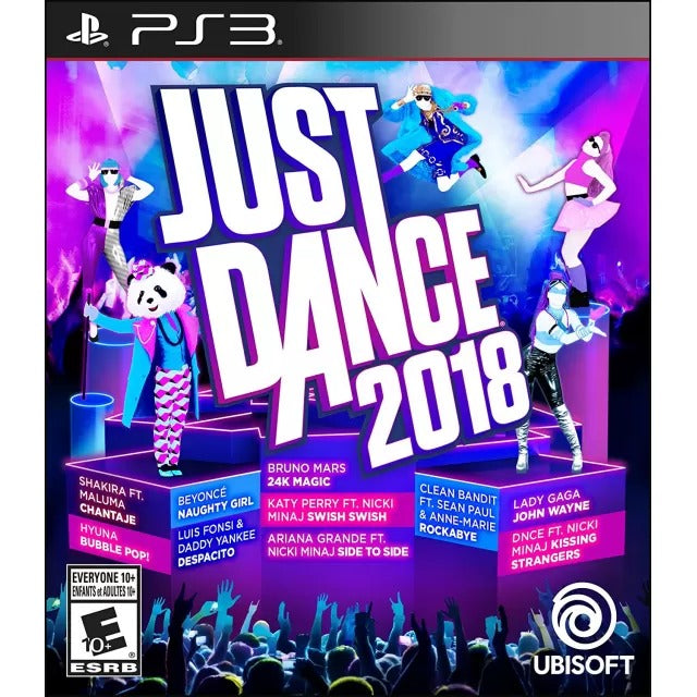 Just Dance 2018 PlayStation 3