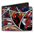 Spider-Man Beyond Amazing Spider Web Panels Bi-Fold Wallet