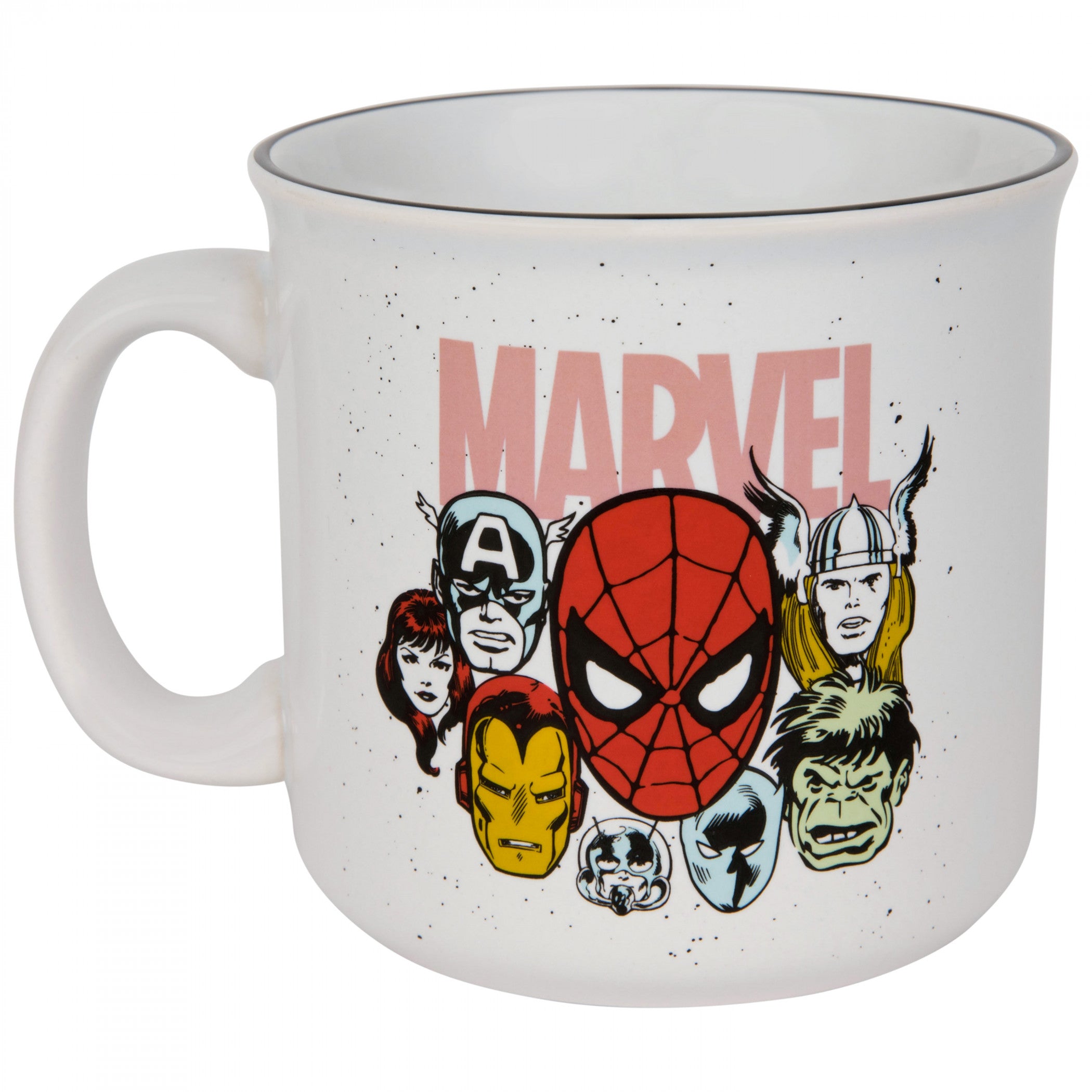 Marvel Avengers Retro Character Art 20 Ounce Camper Mug