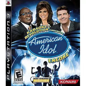 Karaoke Revolution: American Idol Encore PlayStation 3