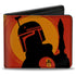 The Book of Boba Fett The Legend Lives Silhouette Bi-Fold Wallet
