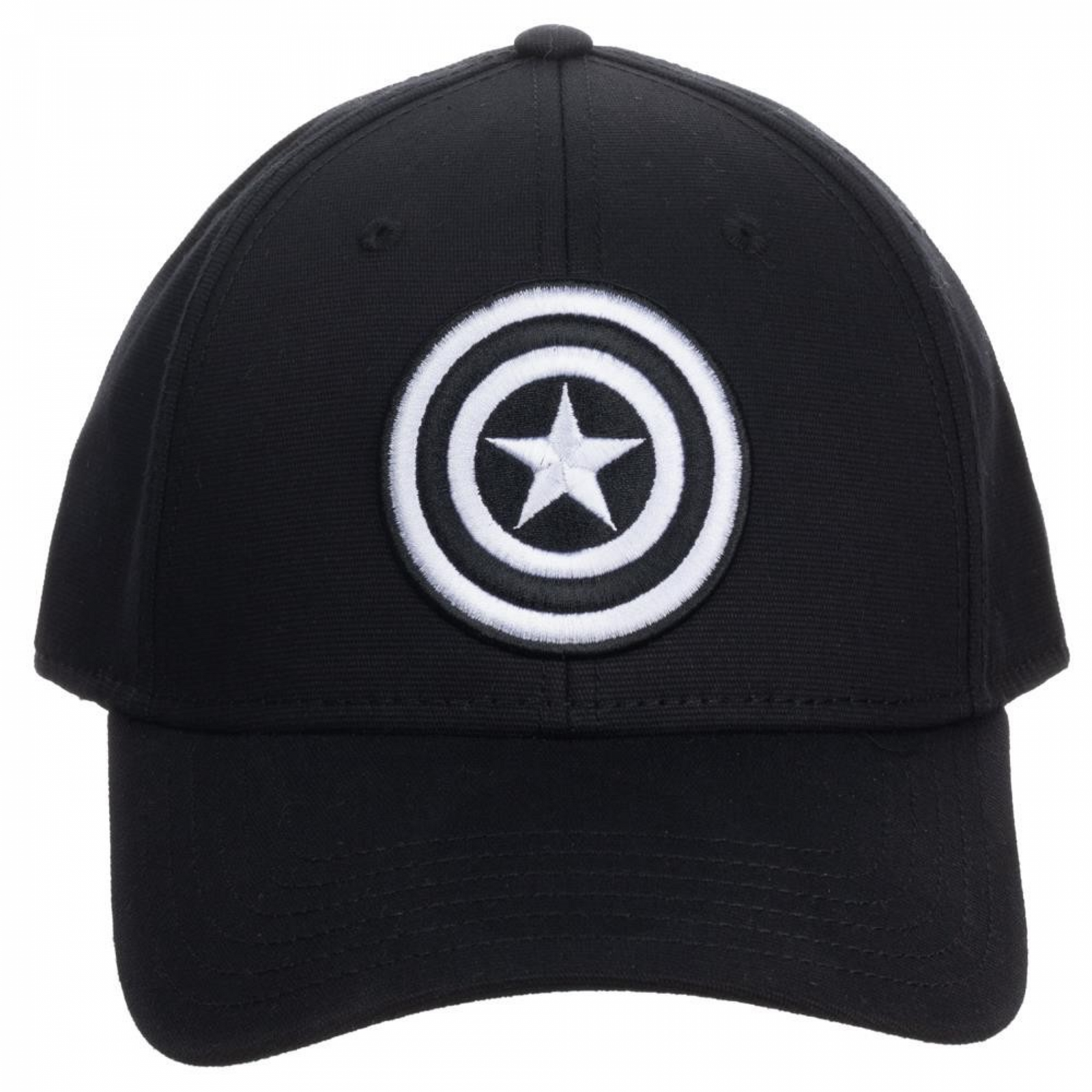 Captain America Embroidered Symbol Flex Fit Hat