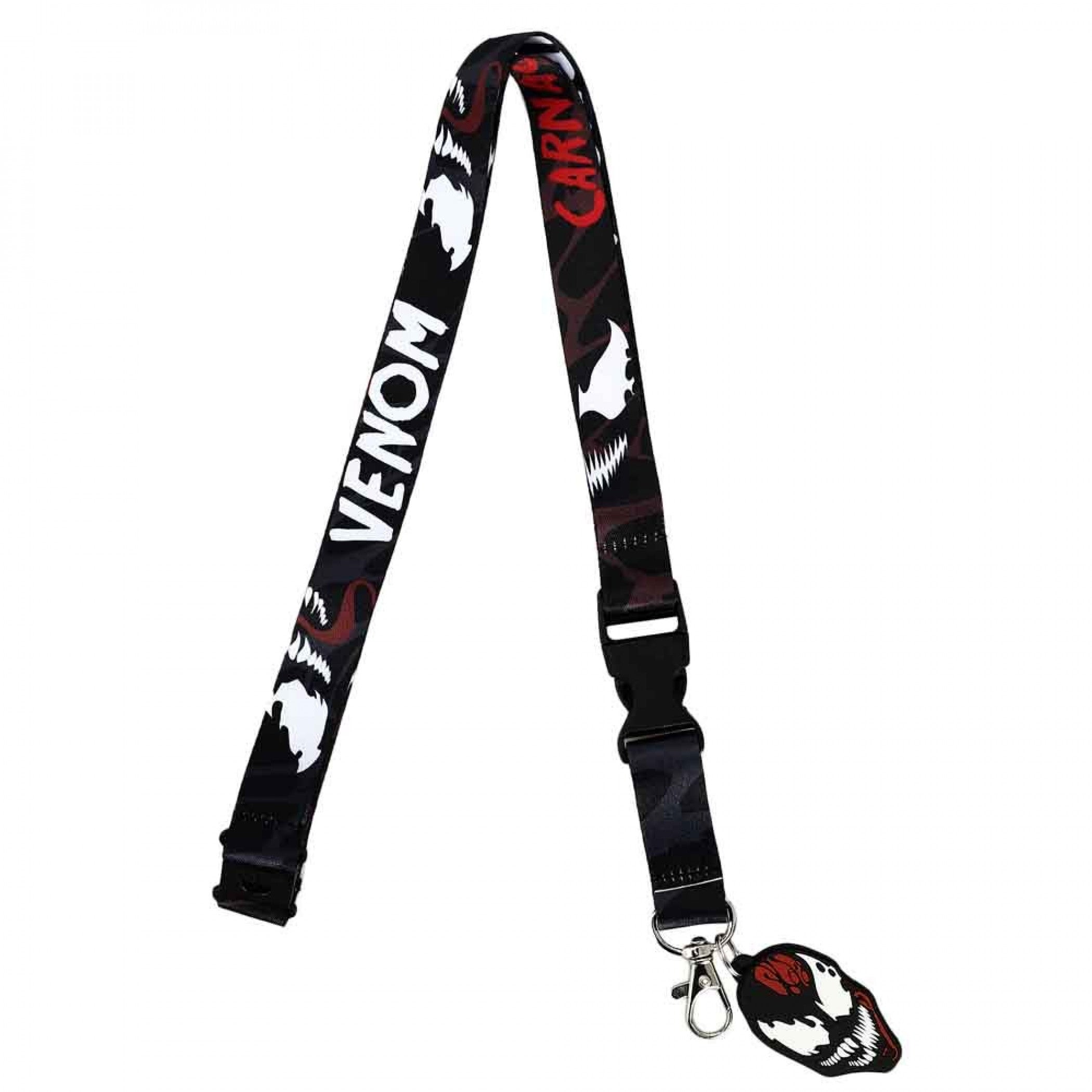 Venom & Carnage Split Face Lanyard