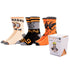 Naruto Ramen Crew Socks 3-Pair Takeout Box Set
