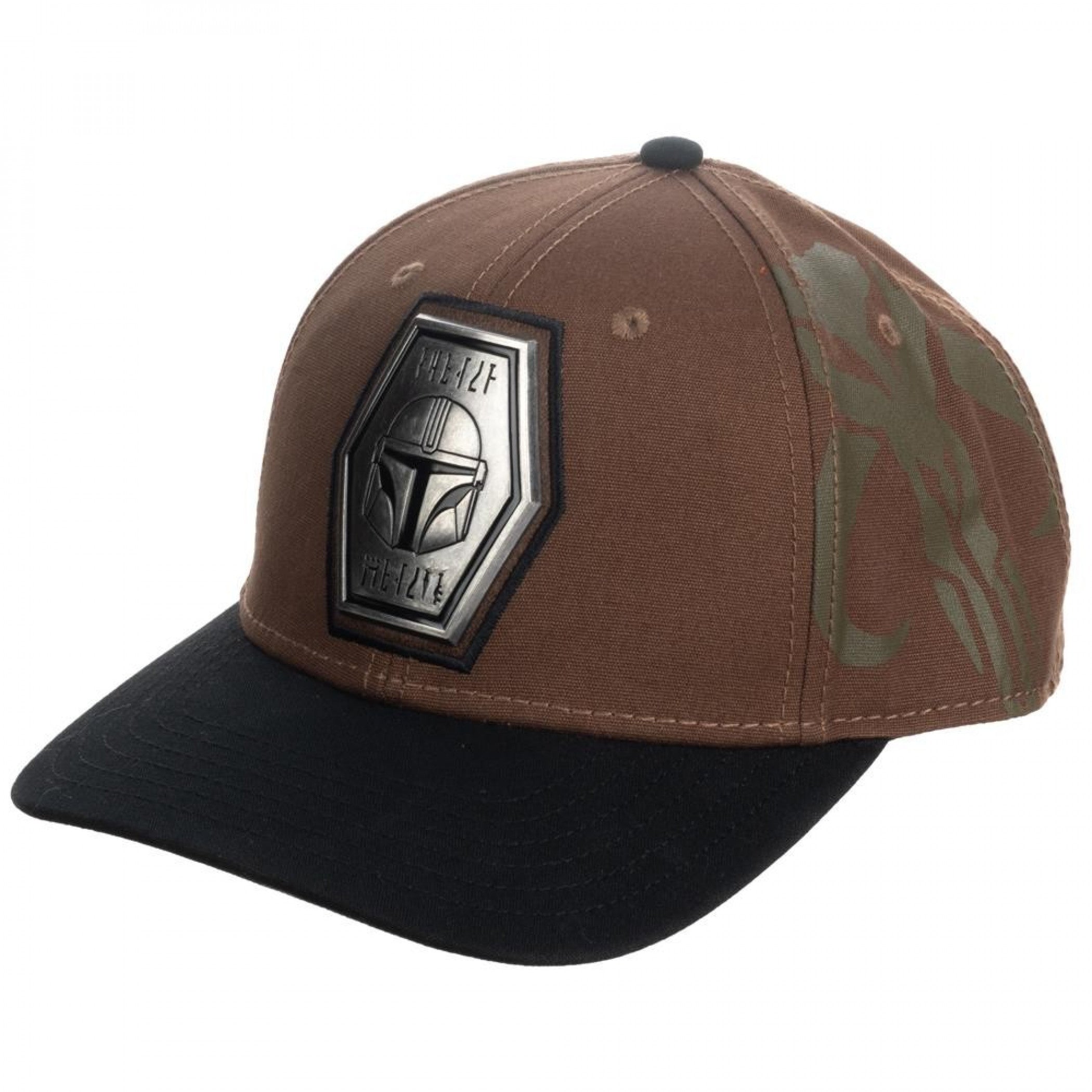 Star Wars The Mandalorian Pre-Curved Snapback Hat