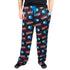 Sonic The Hedgehog Character Head and Text All Over Print Sleep Pants