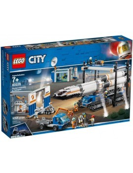 LEGO Rocket Assembly & Transport
