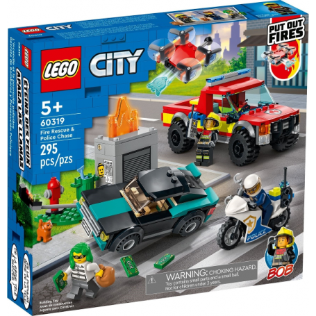 LEGO Fire Rescue & Police Chase