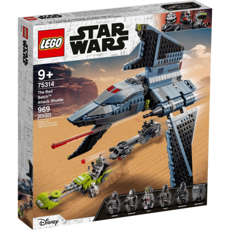 LEGO The Bad Batch Attack Shuttle