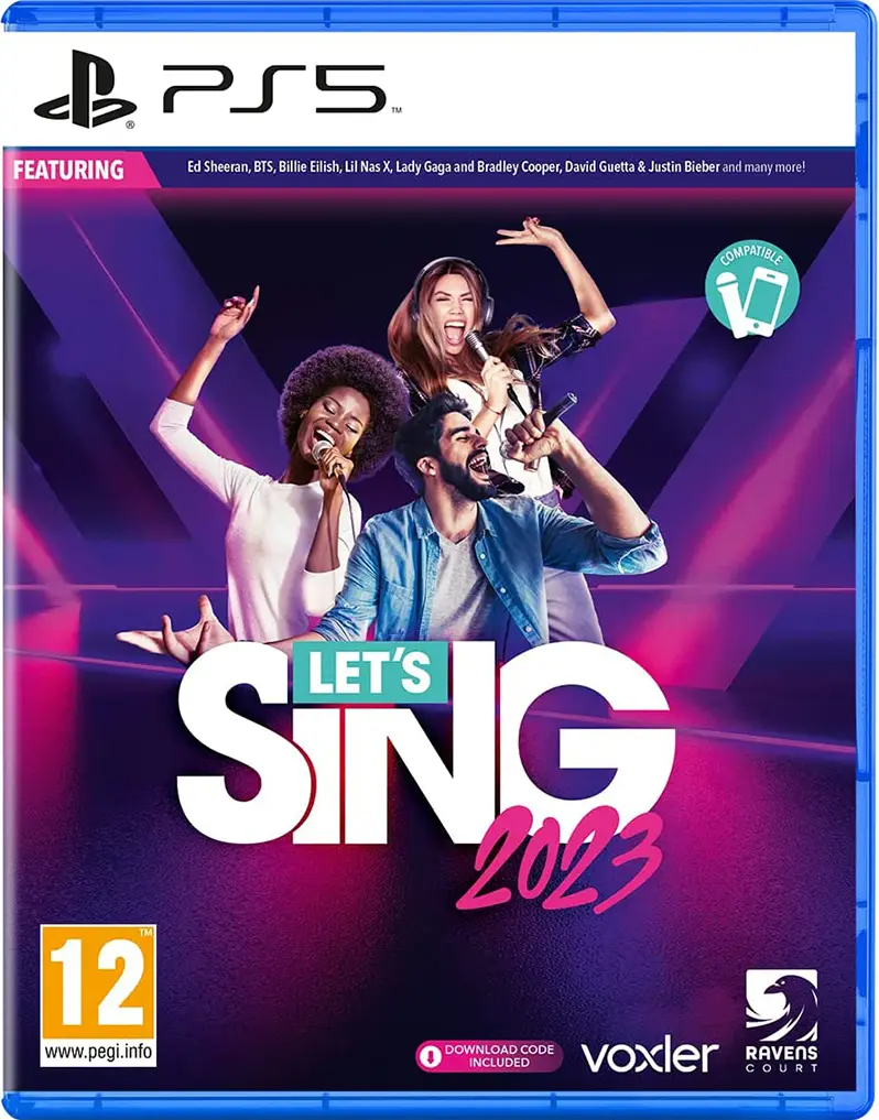 Let's Sing 2023 + Mic PLAYSTATION 5