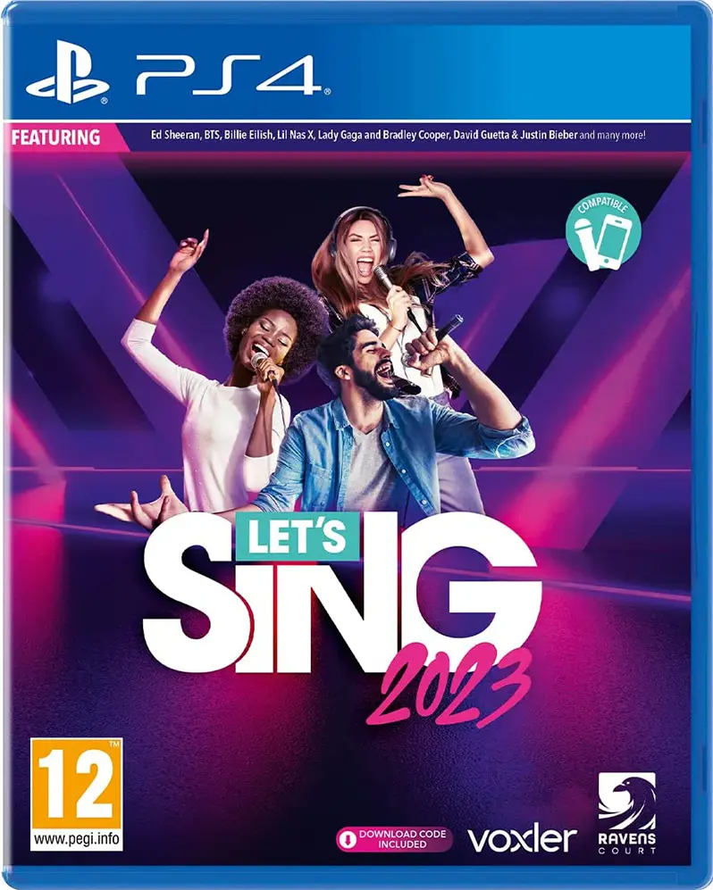Let's Sing 2023 + Mic PLAYSTATION 4