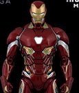 Infinity Saga DLX Action Figure 1/12 Iron Man Mark 50 17 cm