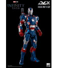 Infinity Saga DLX Action Figure 1/12 Iron Patriot 17 cm