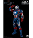 Infinity Saga DLX Action Figure 1/12 Iron Patriot 17 cm