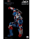Infinity Saga DLX Action Figure 1/12 Iron Patriot 17 cm