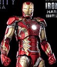 Infinity Saga DLX Action Figure 1/12 Iron Man Mark 43 (Battle Damage) Limited Edition 17 cm