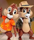 Disney Chip 'n Dale: Rescue Rangers Dynamic 8ction Heroes Action Figures 1/9 Chip & Dale 10 cm