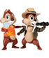 Disney Chip 'n Dale: Rescue Rangers Dynamic 8ction Heroes Action Figures 1/9 Chip & Dale 10 cm