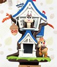 Disney Summer Series D-Stage PVC Diorama Chip 'n Dale Tree House 16 cm