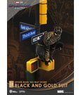 Spider-Man: No Way Home D-Stage PVC Diorama Spider-Man Black and Gold Suit 25 cm