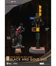 Spider-Man: No Way Home D-Stage PVC Diorama Spider-Man Black and Gold Suit 25 cm