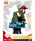 Marvel Comics D-Stage PVC Diorama Throg Closed Box Version 17 cm