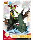 Marvel Comics D-Stage PVC Diorama Throg Closed Box Version 17 cm