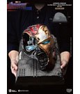 Avengers Endgame Master Craft Statue Iron Man Mark50 Helmet Battle Damaged 22 cm